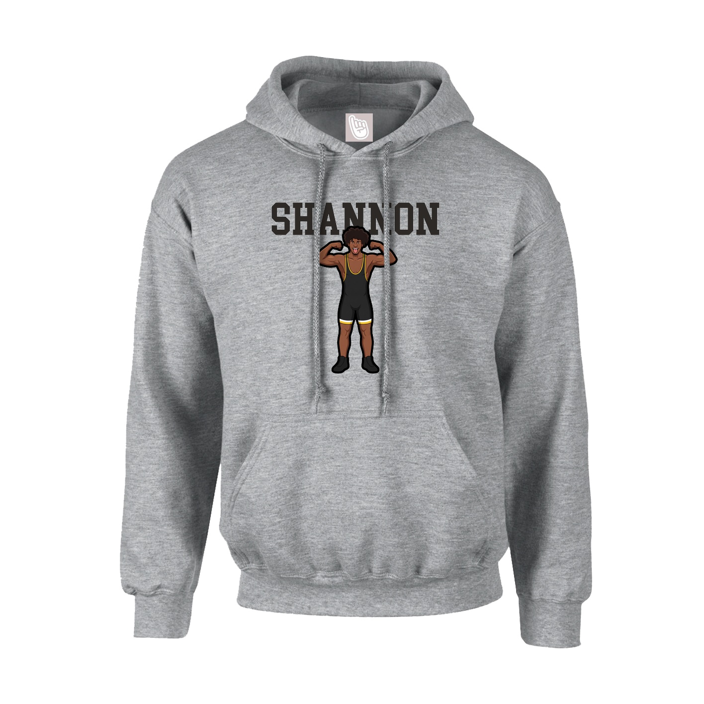 Hoodie — Shirsey in Grey