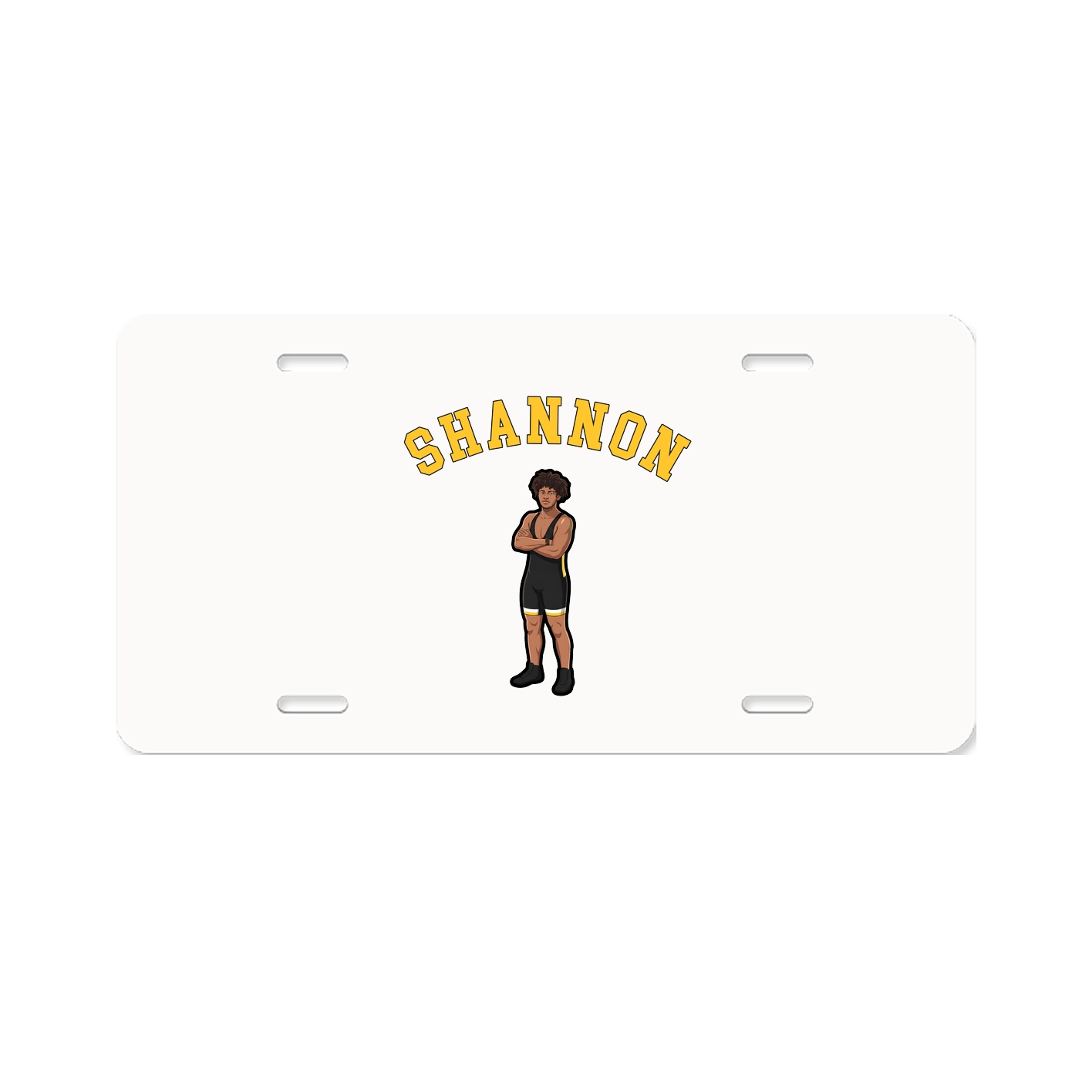 License Plate — Shirsey Arch in Classic