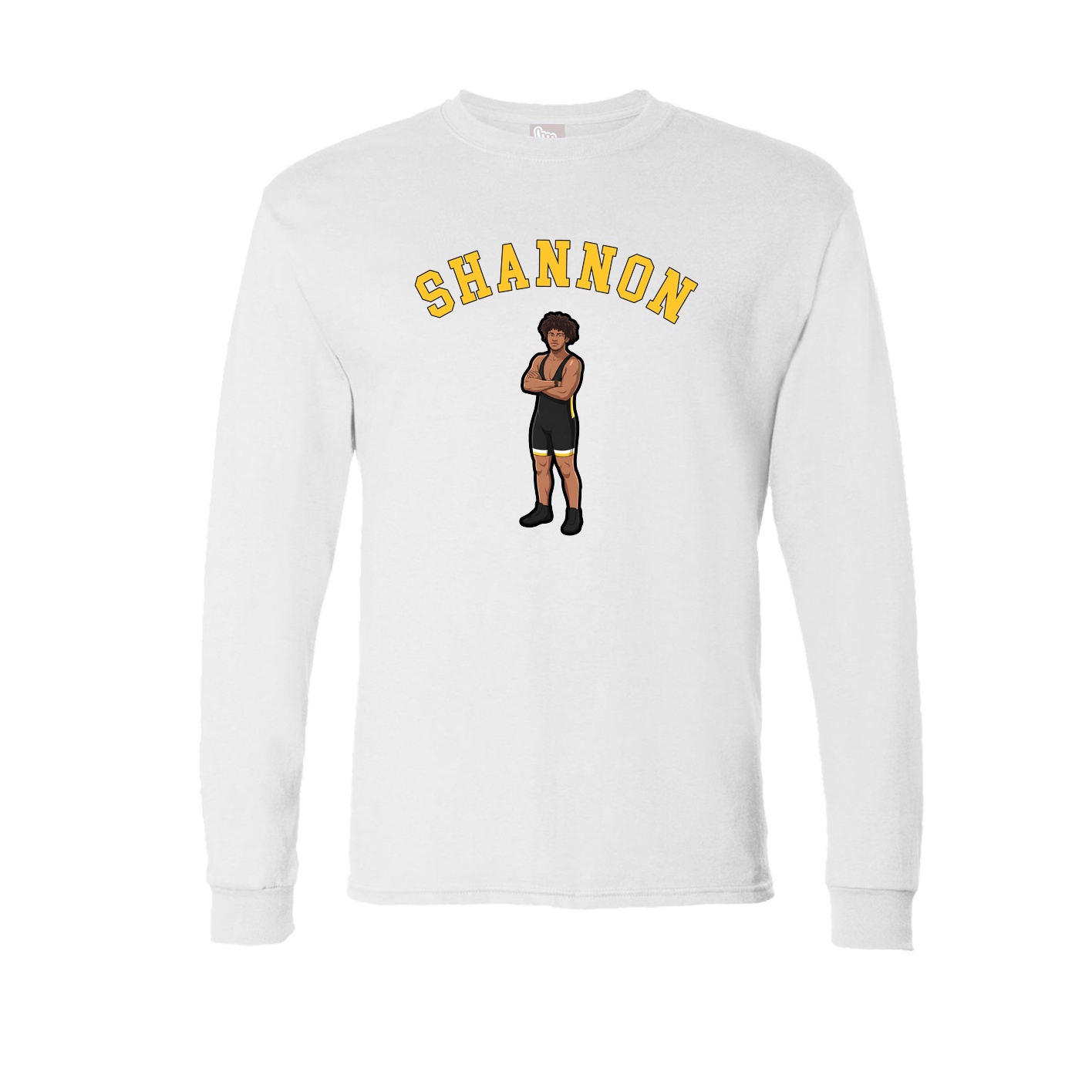 Long Sleeve Tee — Shirsey Arch in White