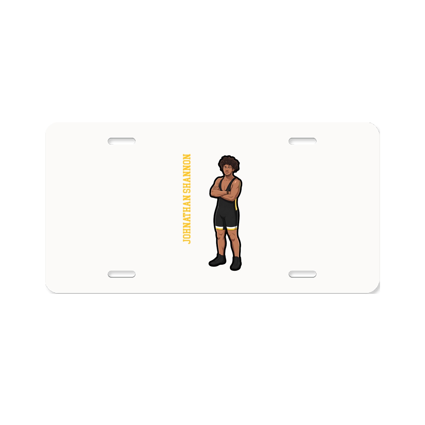 Aluminum License Plate