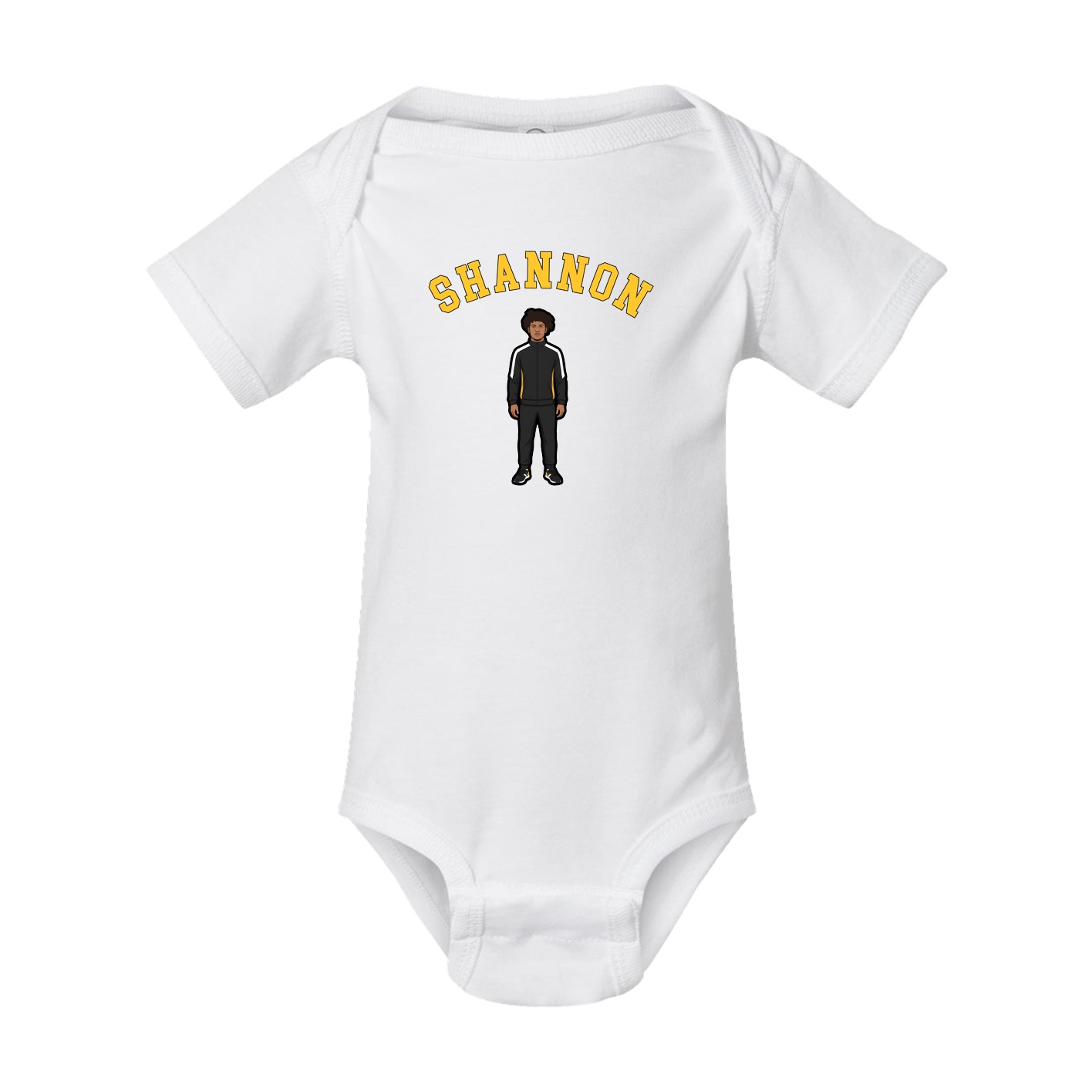 Baby Onesie — Shirsey Arch in White