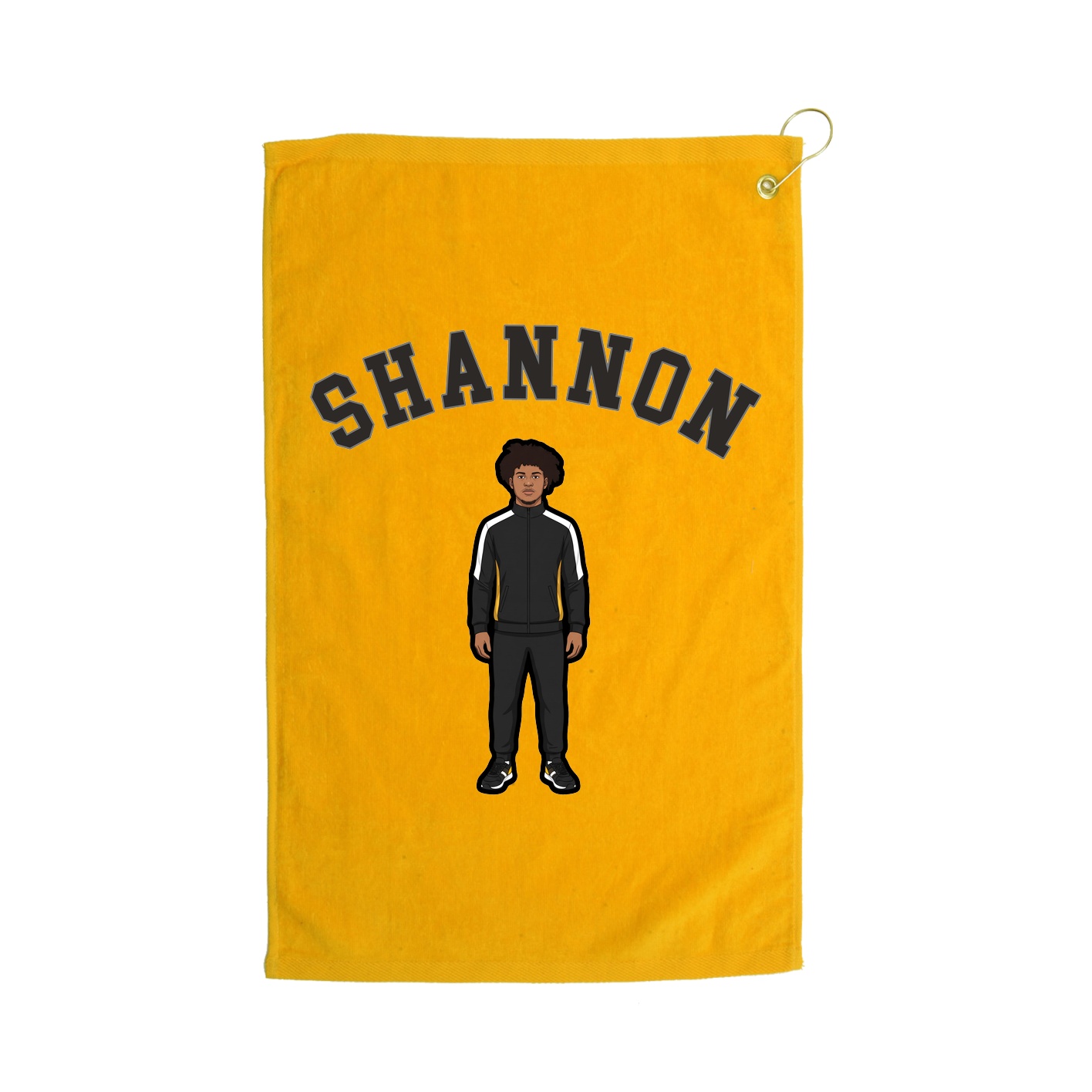 Golf Towel — Shirsey Arch in Gold