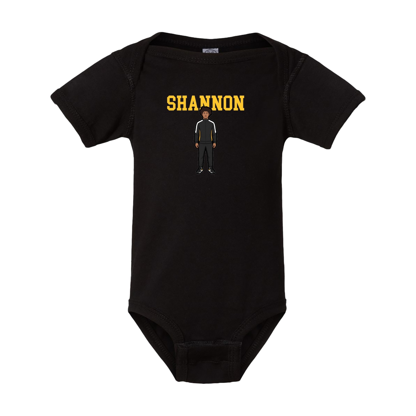 Baby Onesie — Shirsey in Black