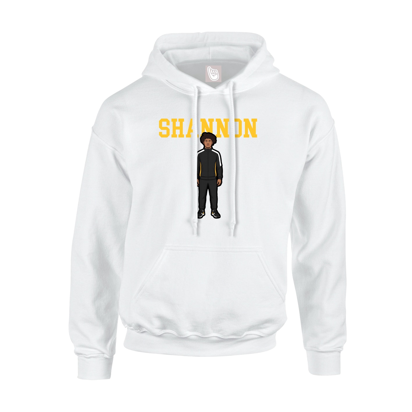 Youth Hoodie — Shirsey in White