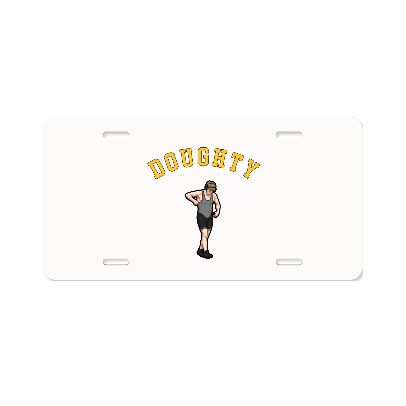 Aluminum License Plate