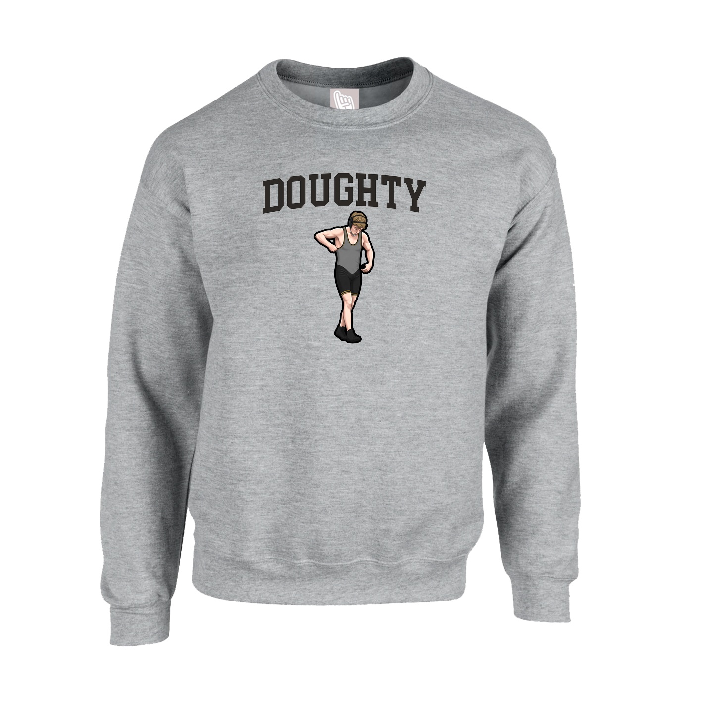 Fleece Crew — Shirsey in Grey