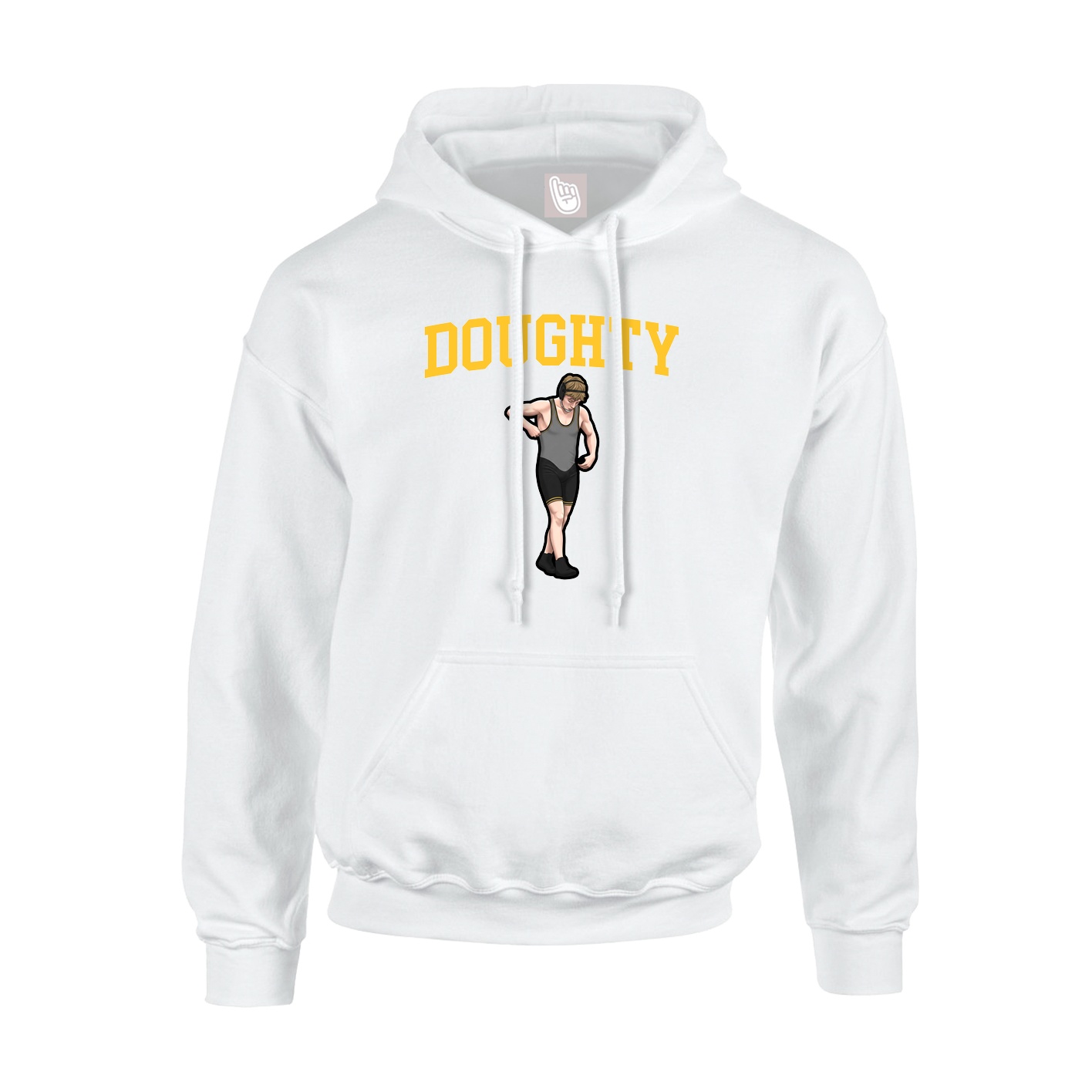 Youth Hoodie — Shirsey in White