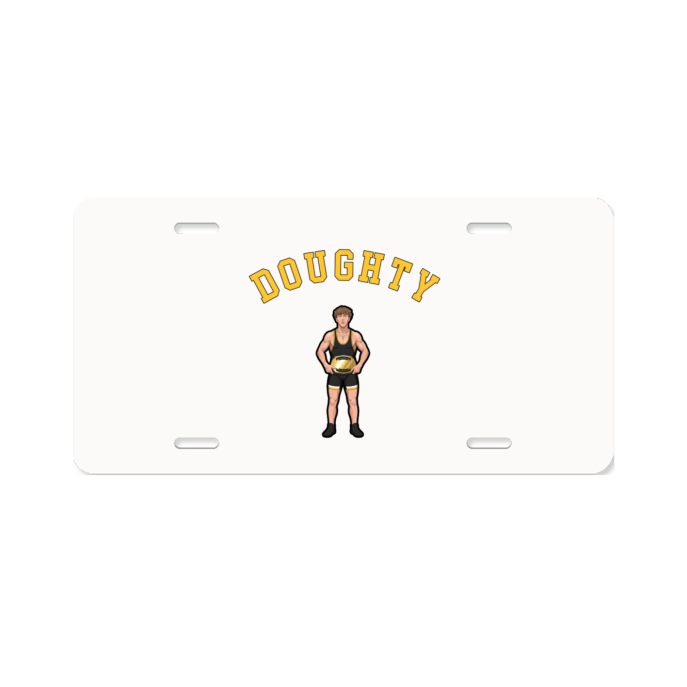 Aluminum License Plate