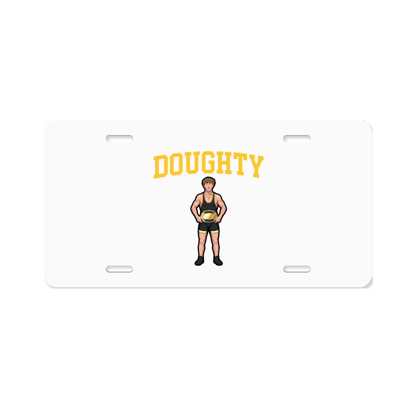 Aluminum License Plate