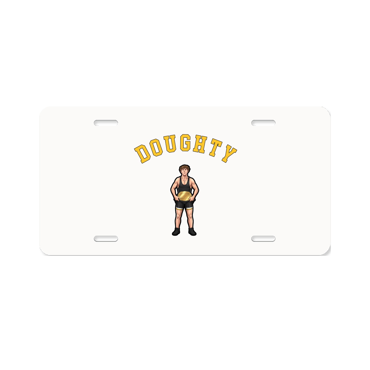 Aluminum License Plate