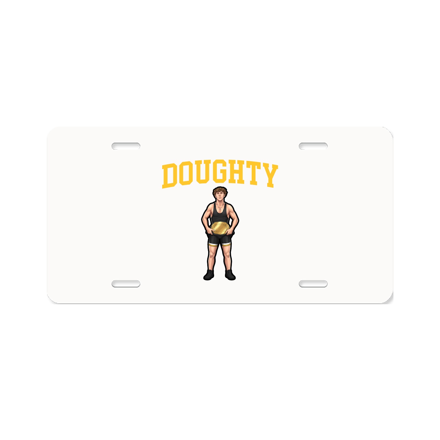 Aluminum License Plate