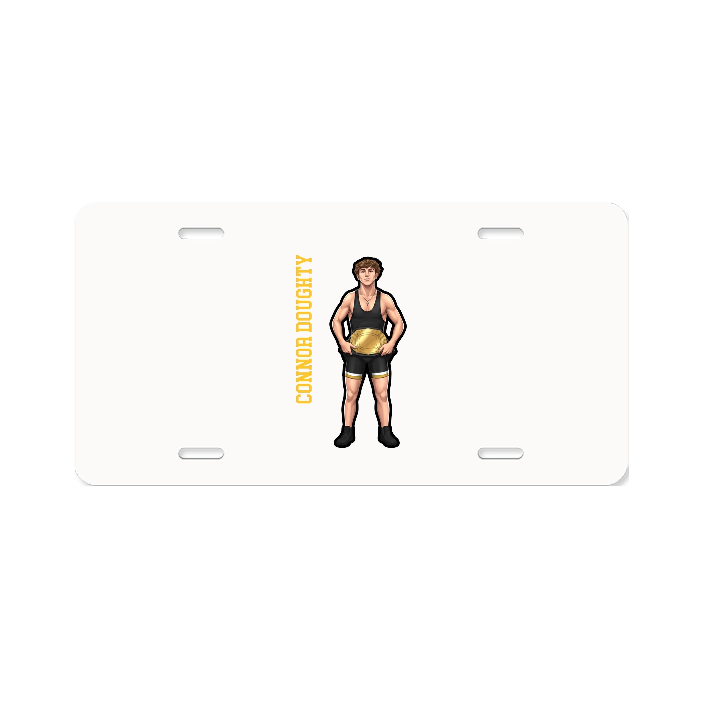 Aluminum License Plate