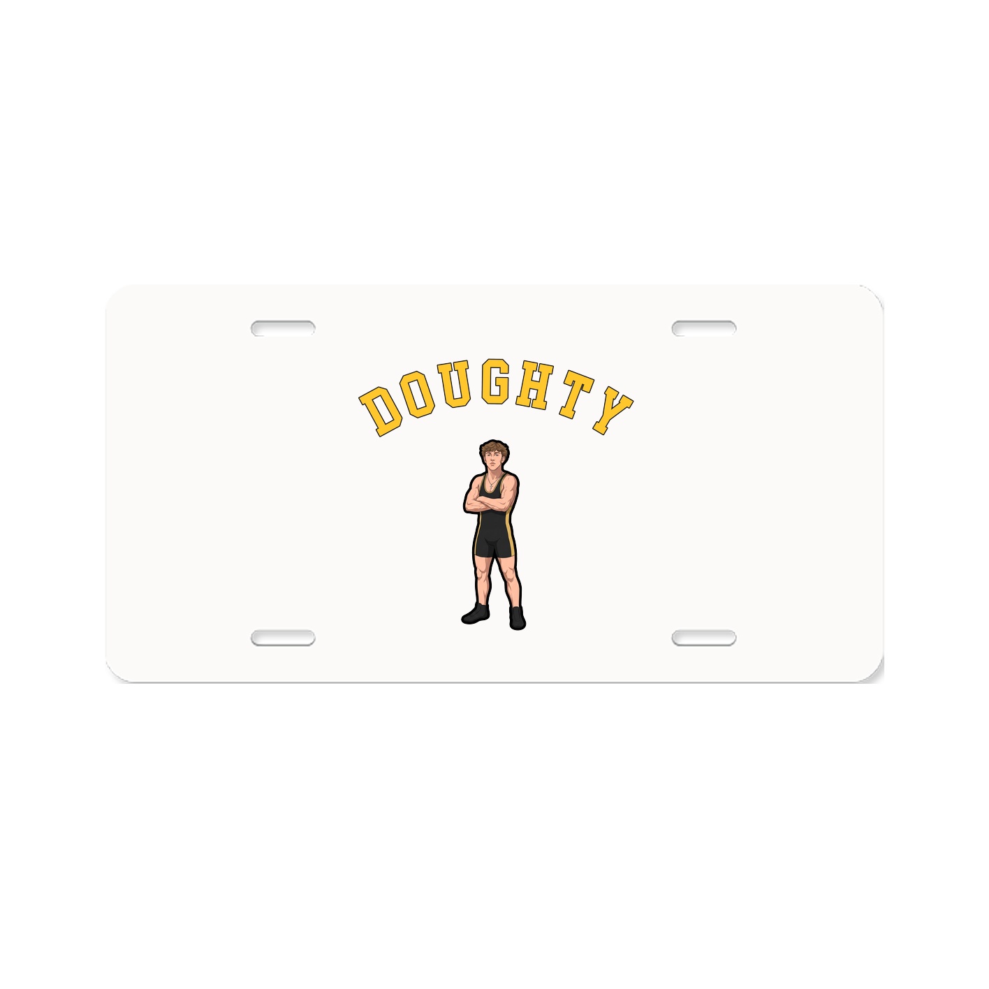 Aluminum License Plate