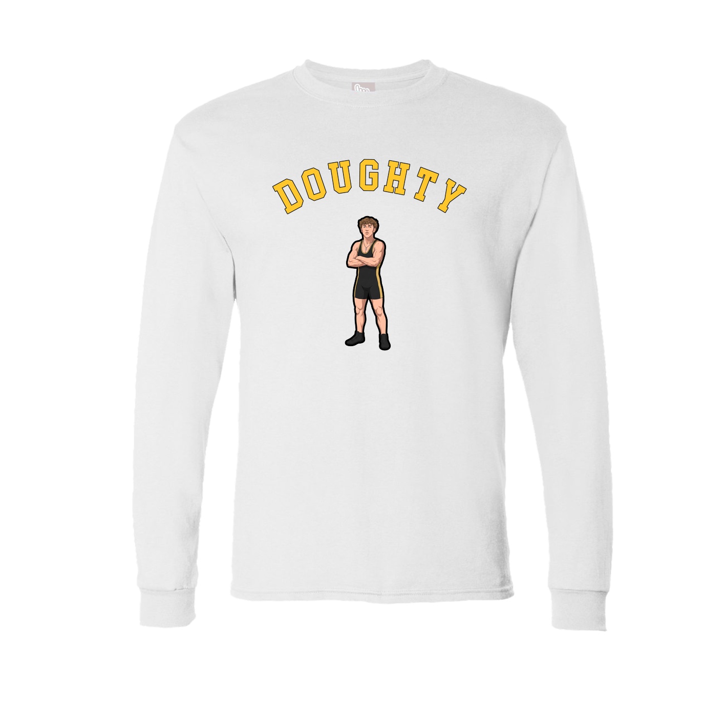 Long Sleeve Tee — Shirsey Arch in White