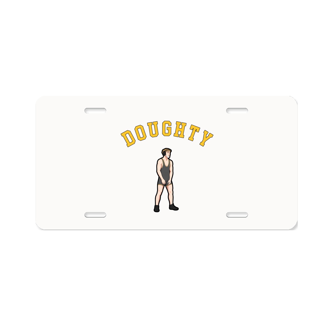 Aluminum License Plate