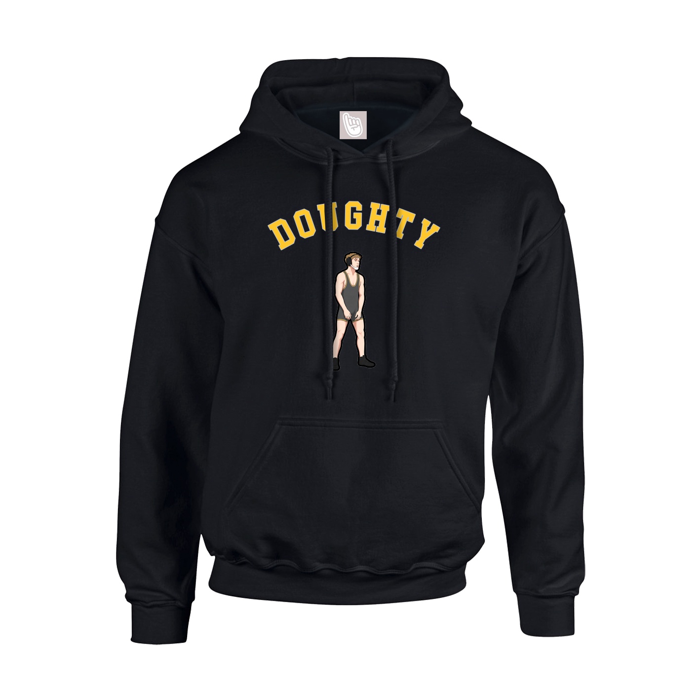 Youth Hoodie — Shirsey Arch in Black