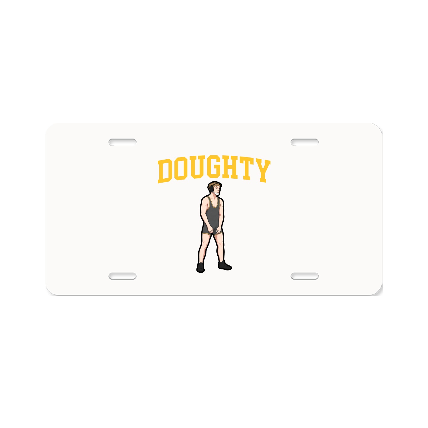 Aluminum License Plate