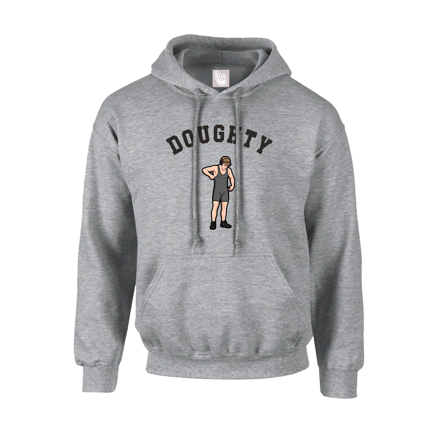 Youth Hoodie — Shirsey Arch in Grey
