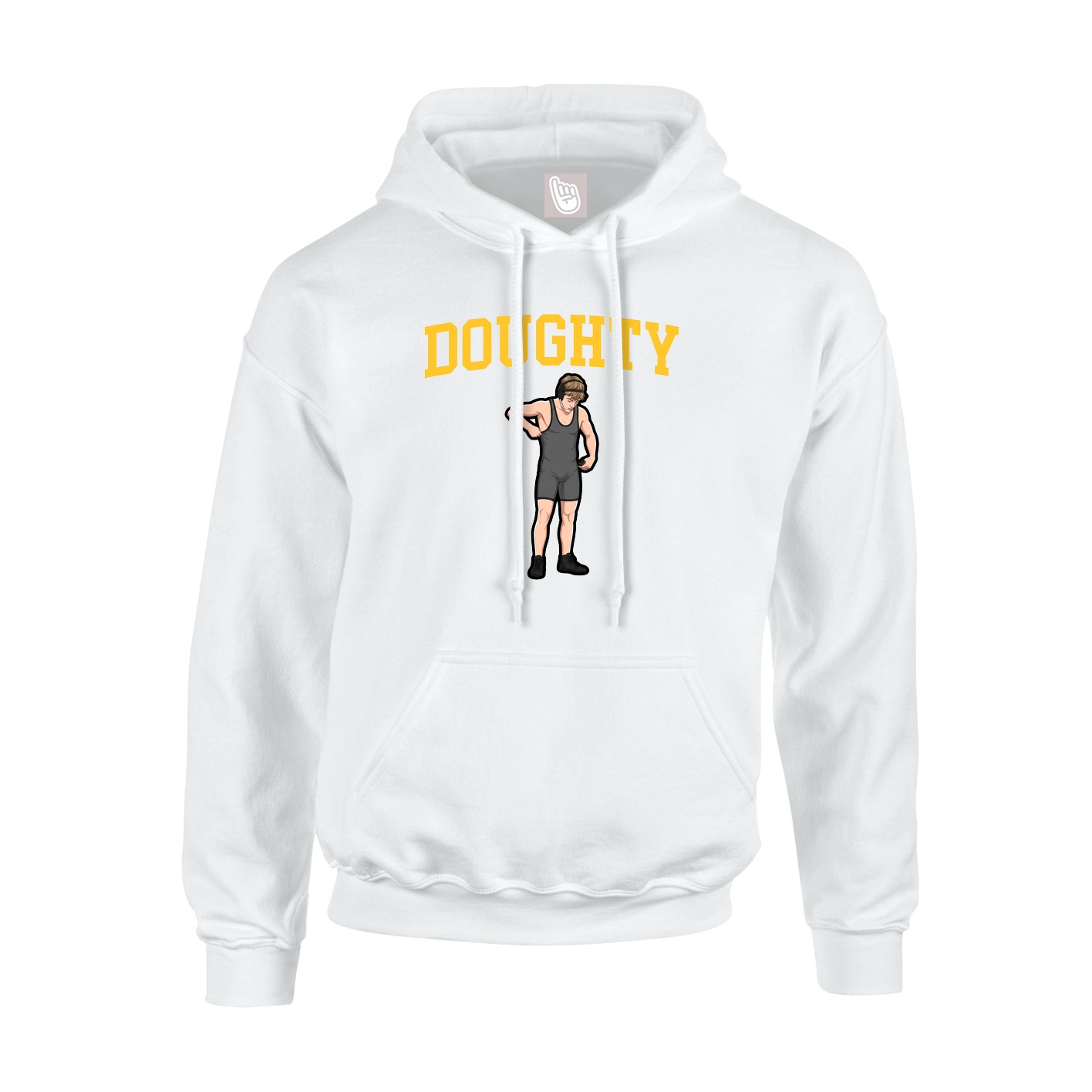 Hoodie — Shirsey in White