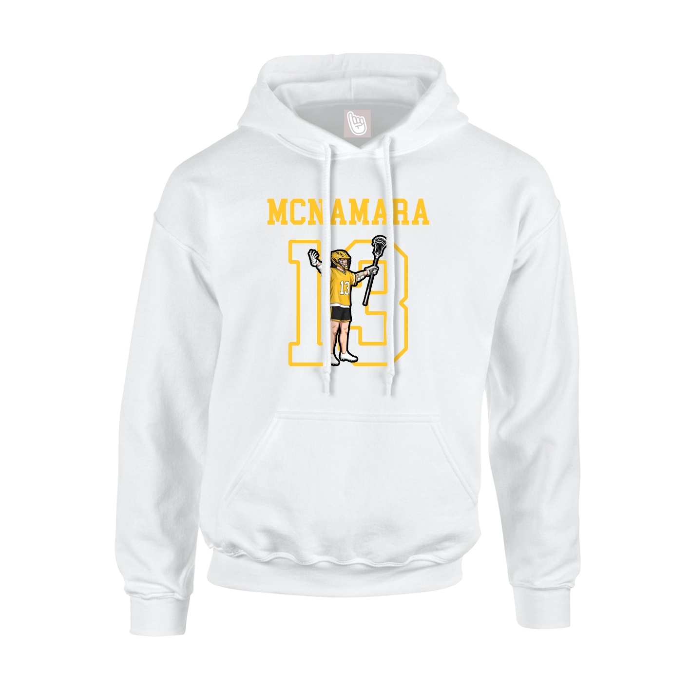 Hoodie — Shirsey in White