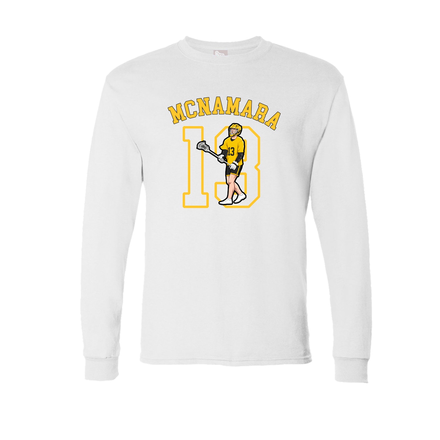 Long Sleeve Tee — Shirsey Arch in White