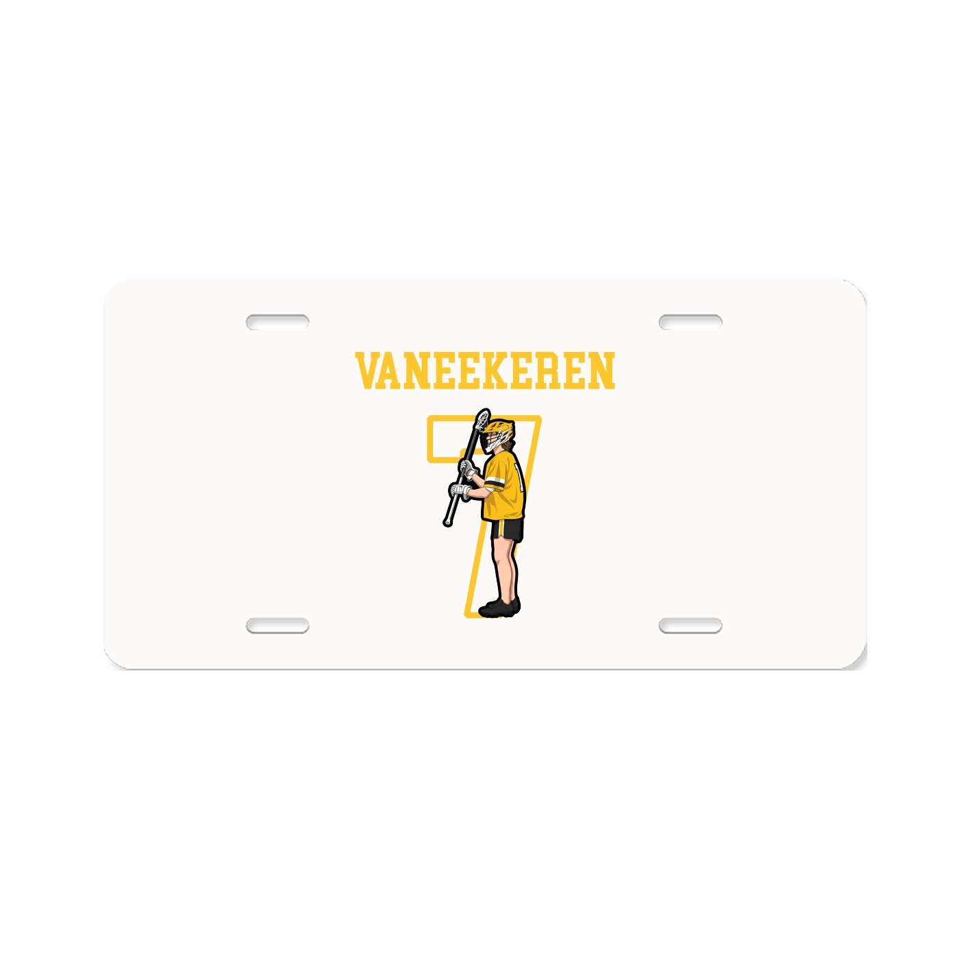 Aluminum License Plate
