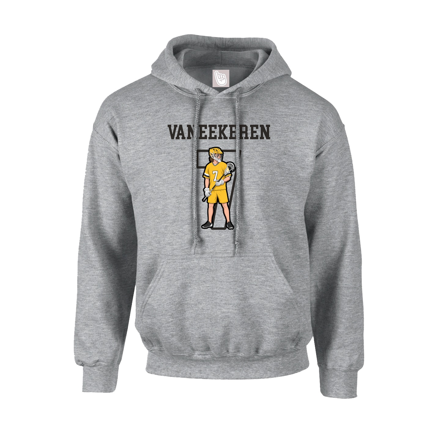 Hoodie — Shirsey in Grey