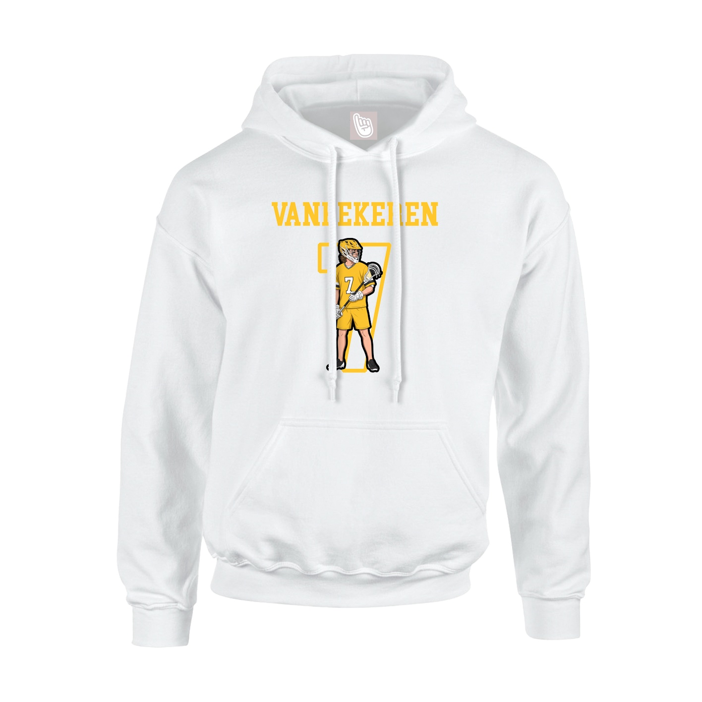 Youth Hoodie — Shirsey in White