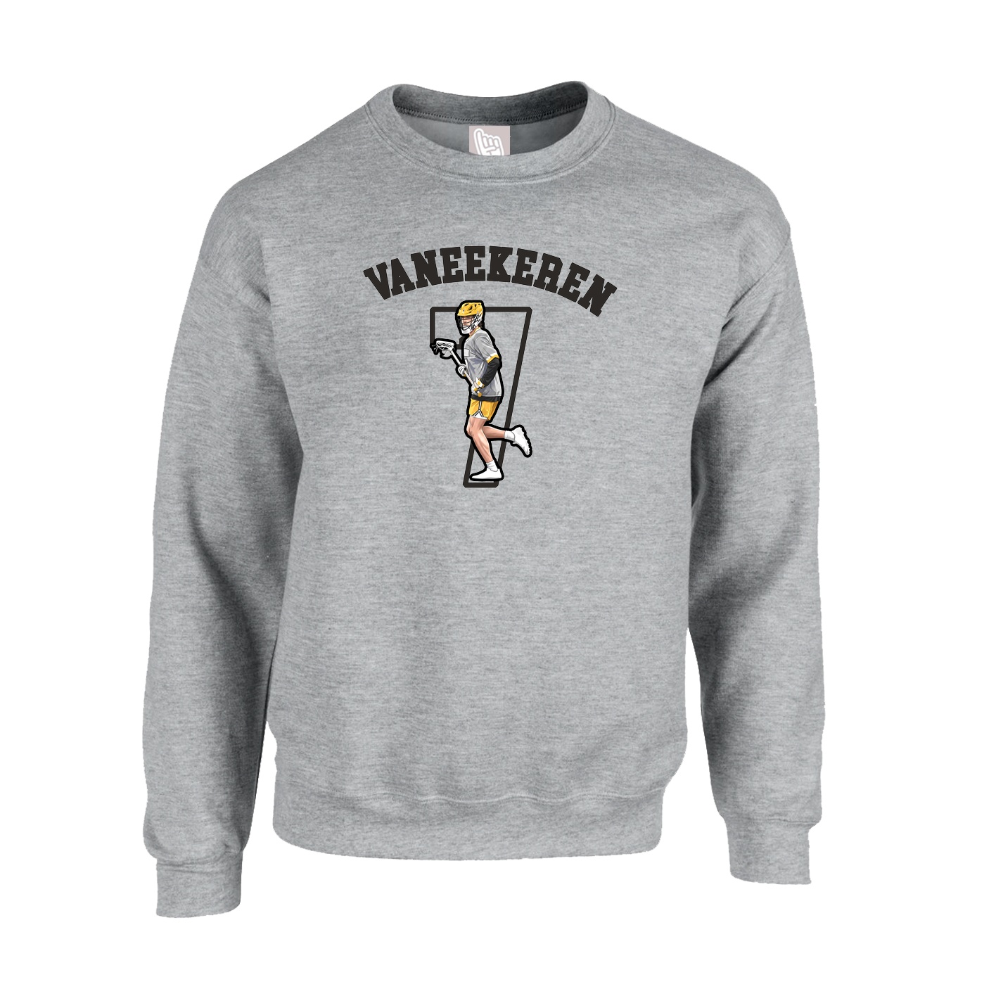 Fleece Crew — Shirsey Arch in Grey