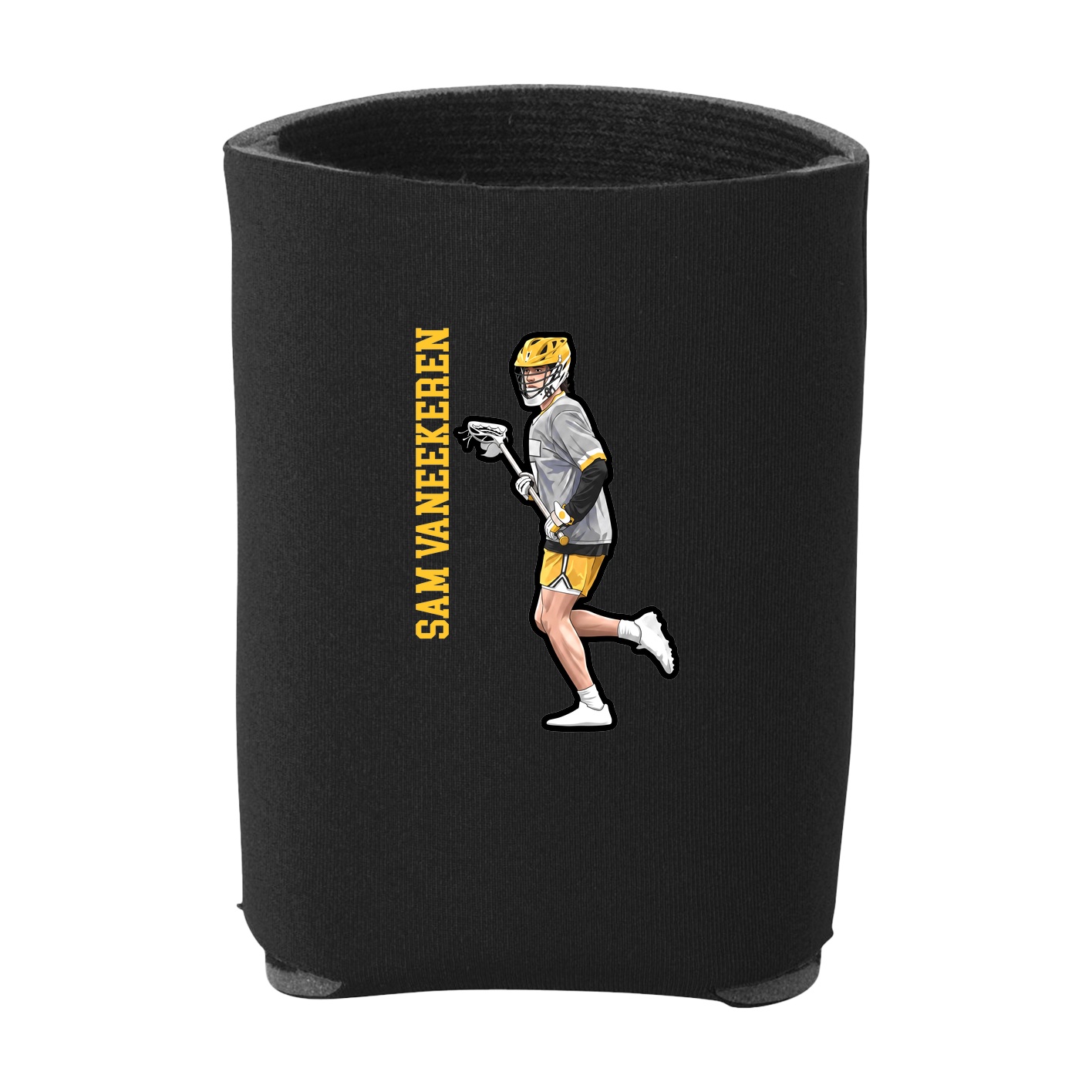 Can Holder — Name Vertical in Black