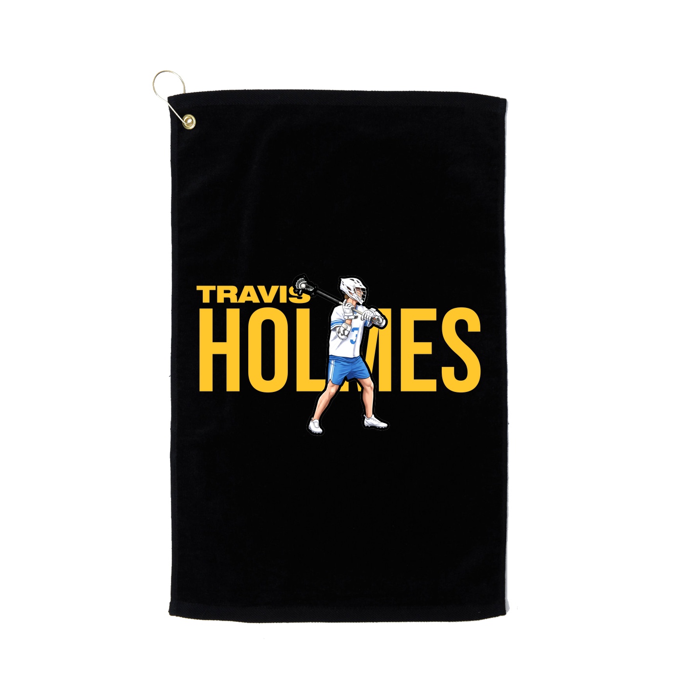 Golf Towel — Player Name in Black