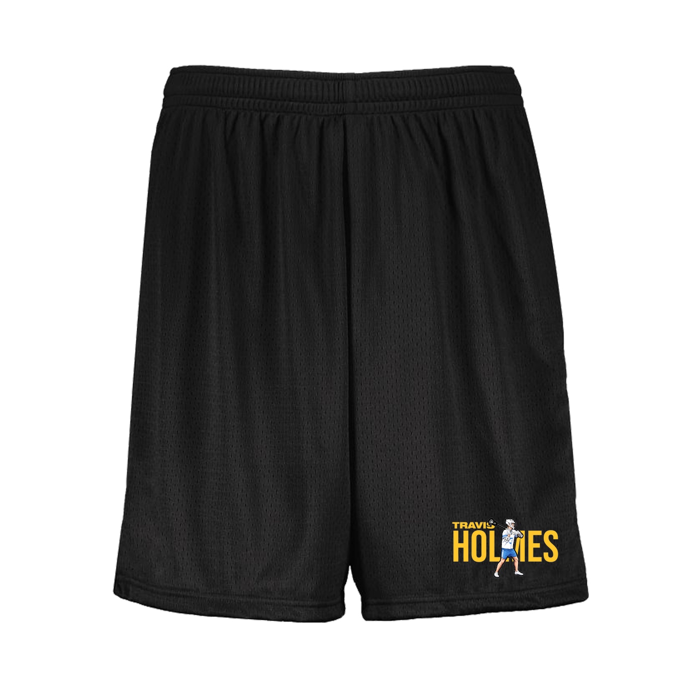 Shorts — Player Name in Black