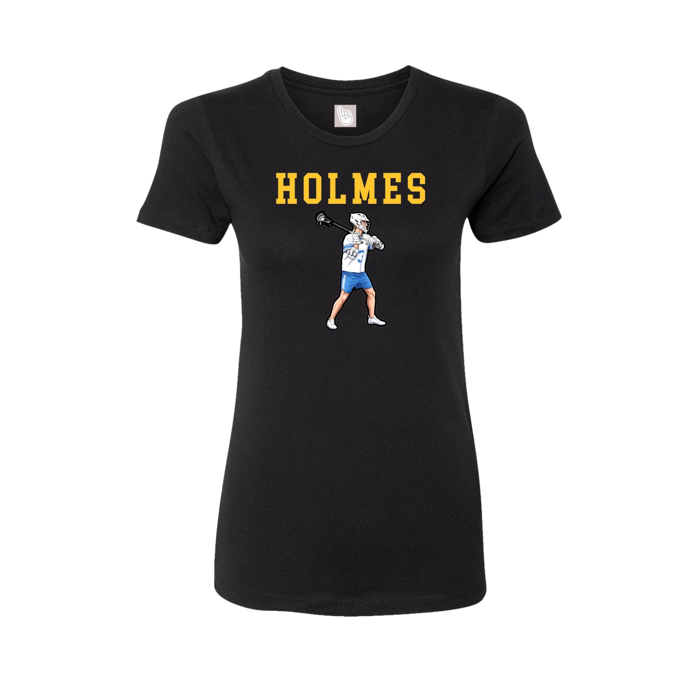 Fitted Women's Tee — Shirsey in Black