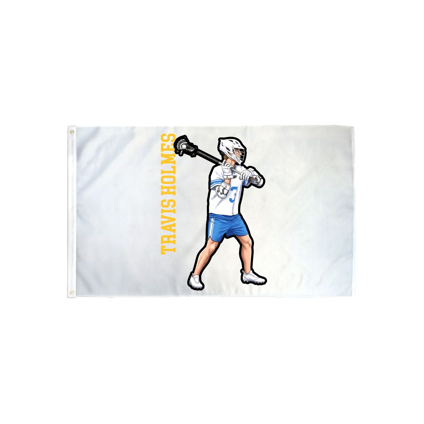 3x5 Flag — Name Vertical in Classic