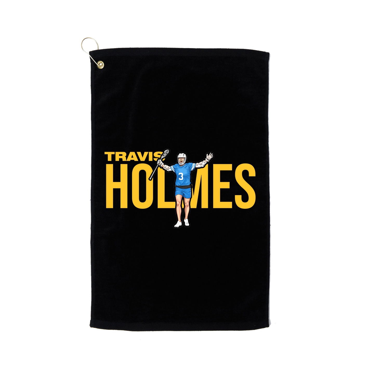 Golf Towel — Player Name in Black