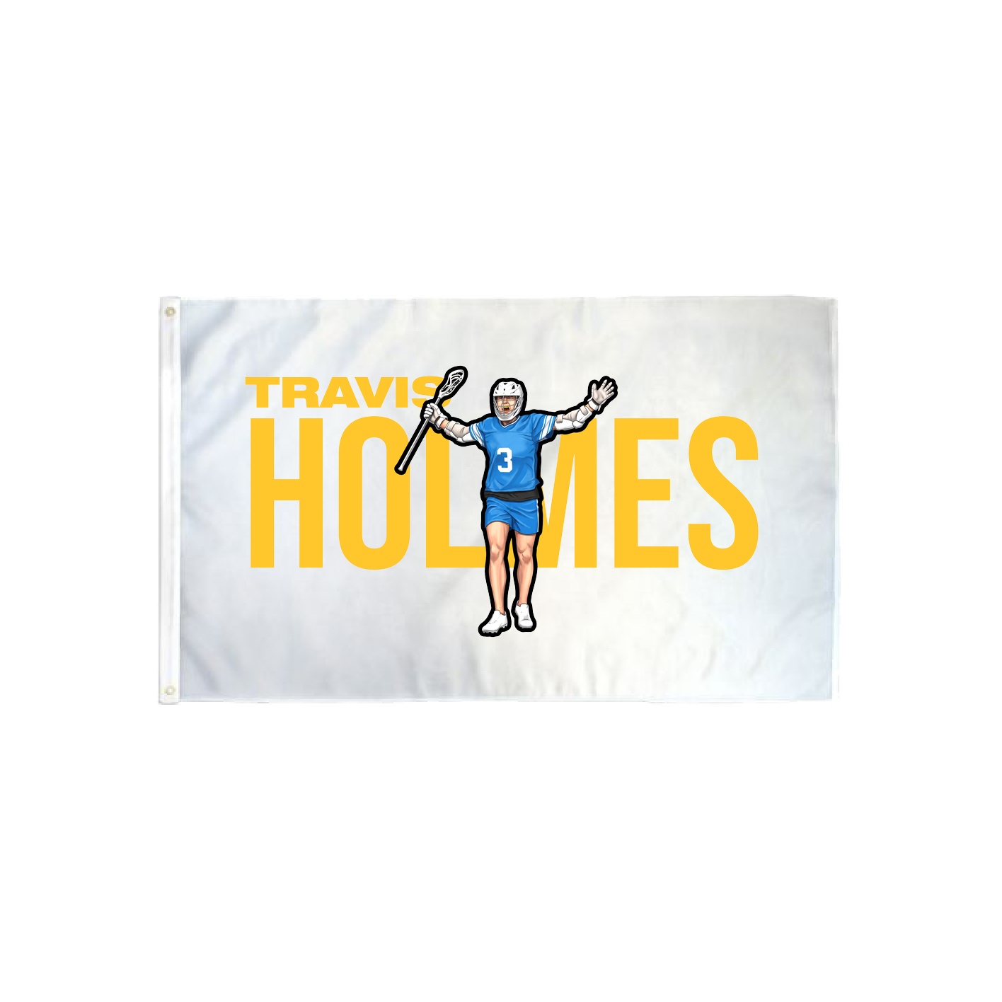 3x5 Flag — Player Name in Classic