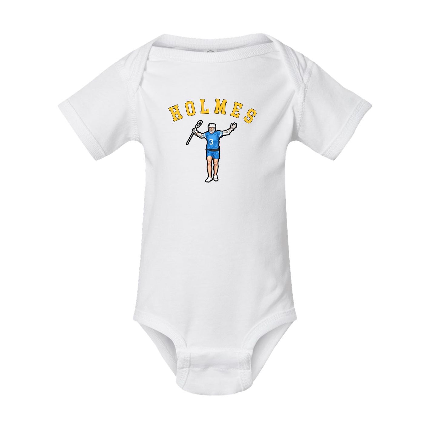 Baby Onesie — Shirsey Arch in White
