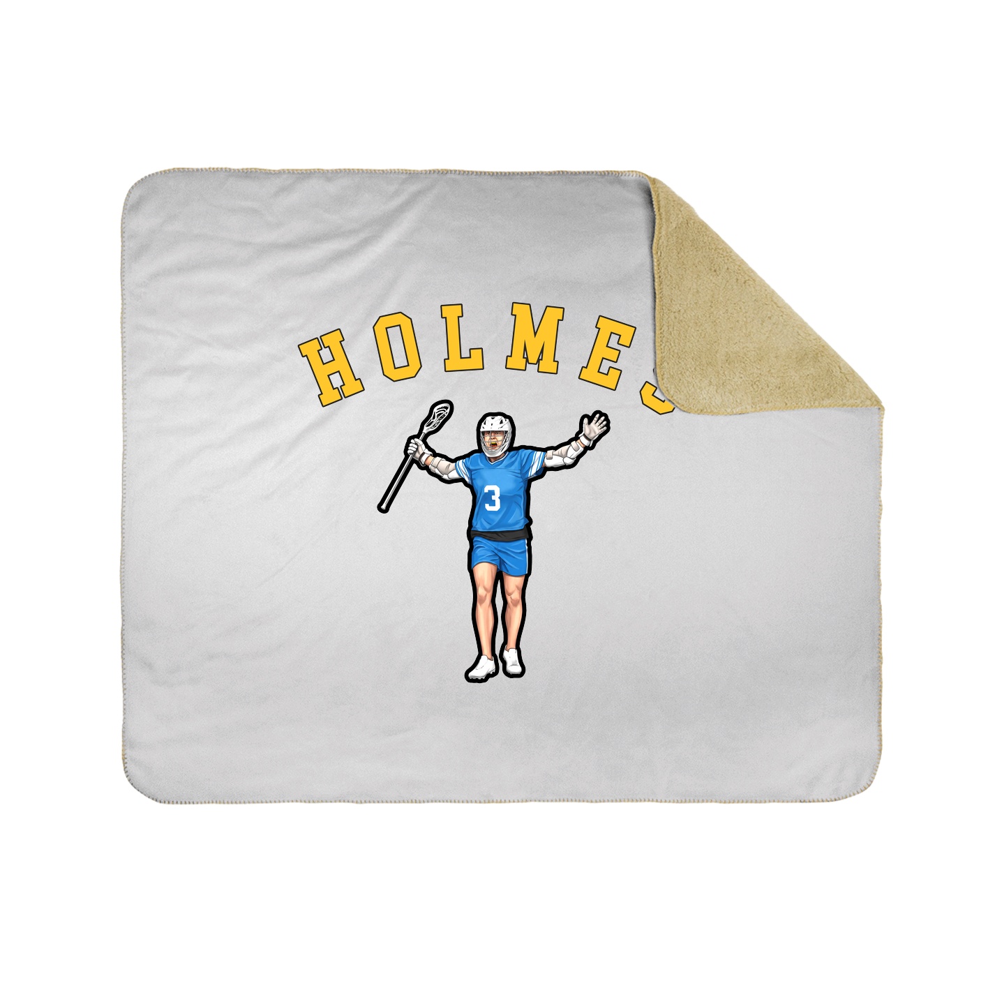 Throw Blanket — Shirsey Arch in White