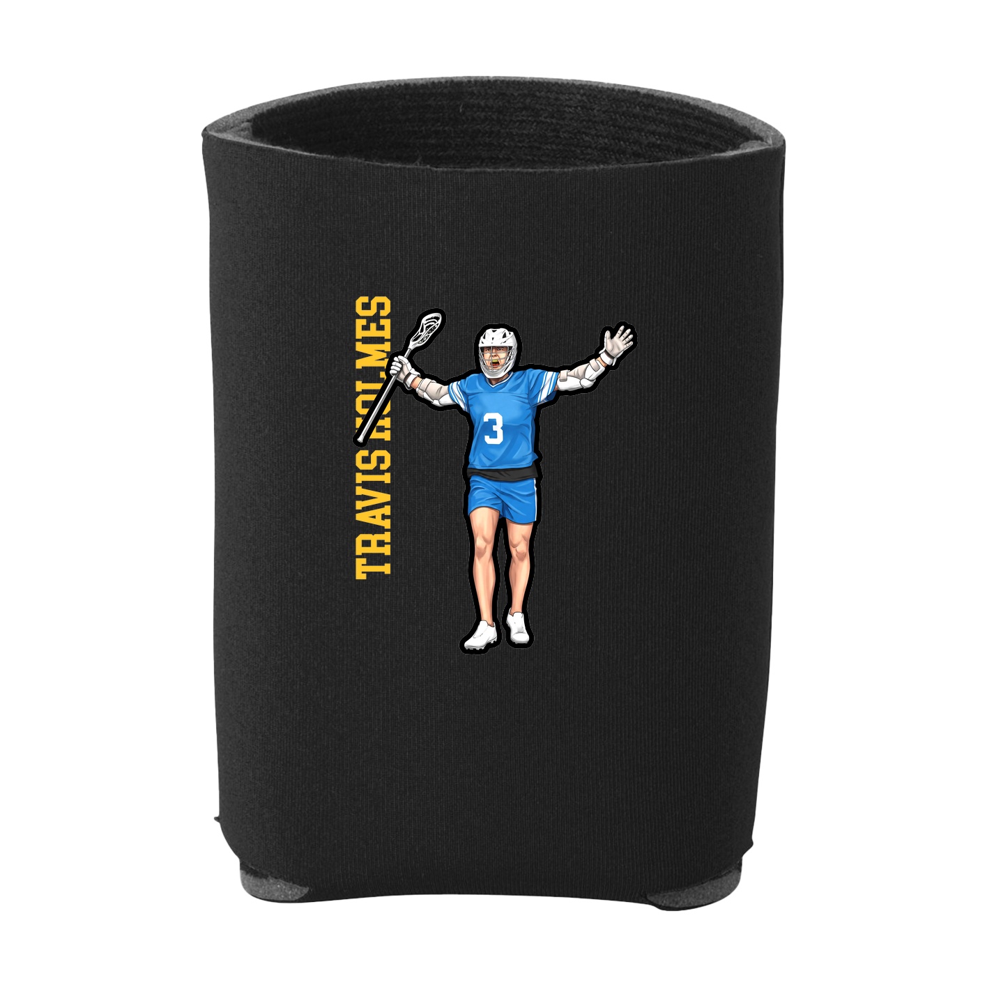 Can Holder — Name Vertical in Black