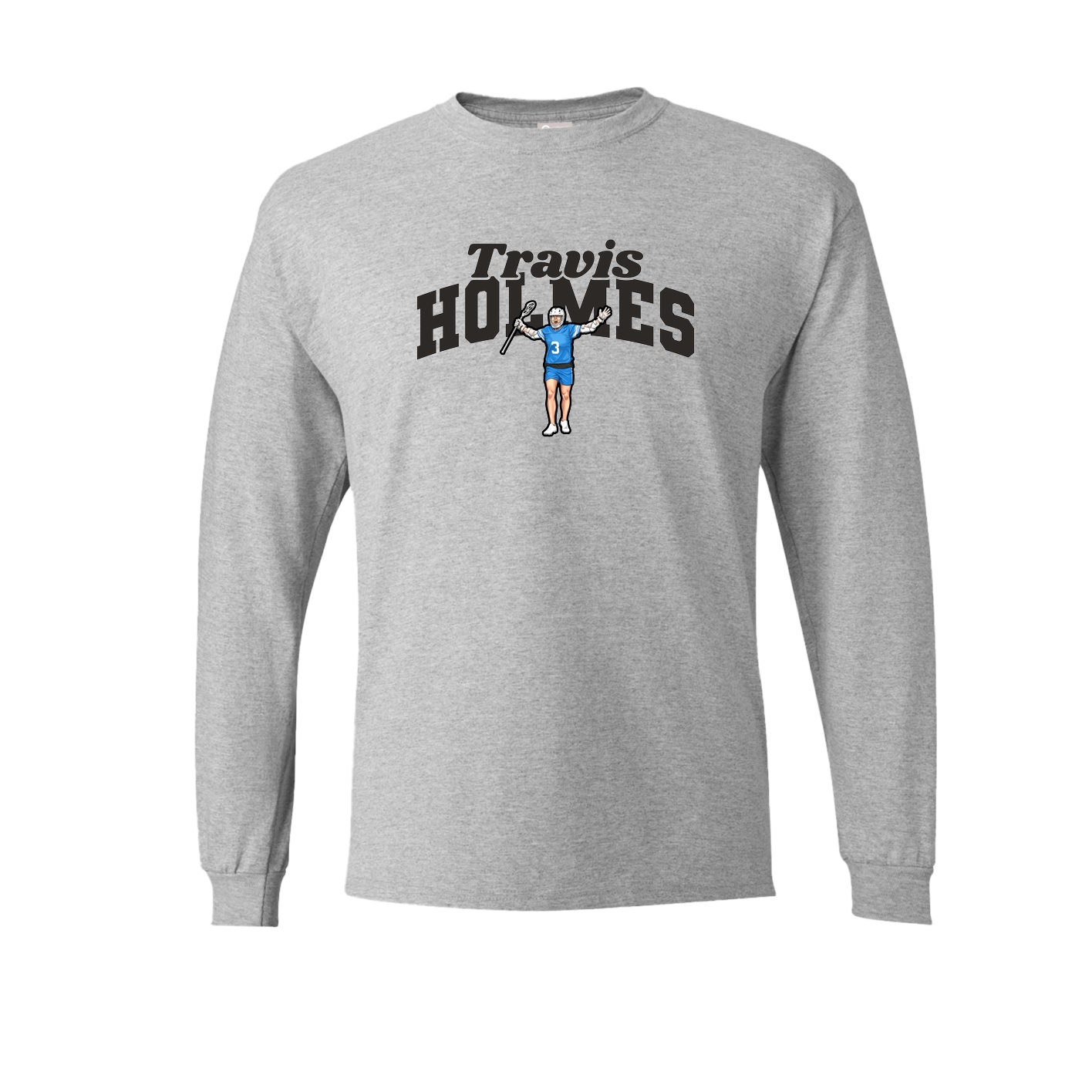 Long Sleeve Tee — Signature Arch in Grey