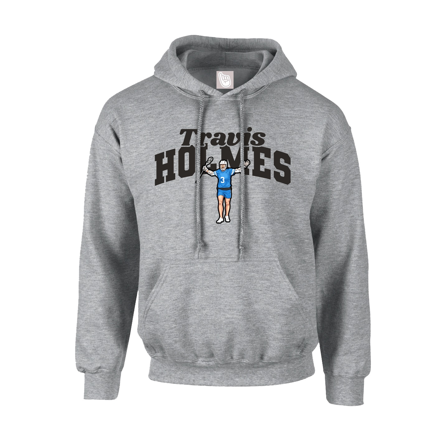 Hoodie — Signature Arch in Grey