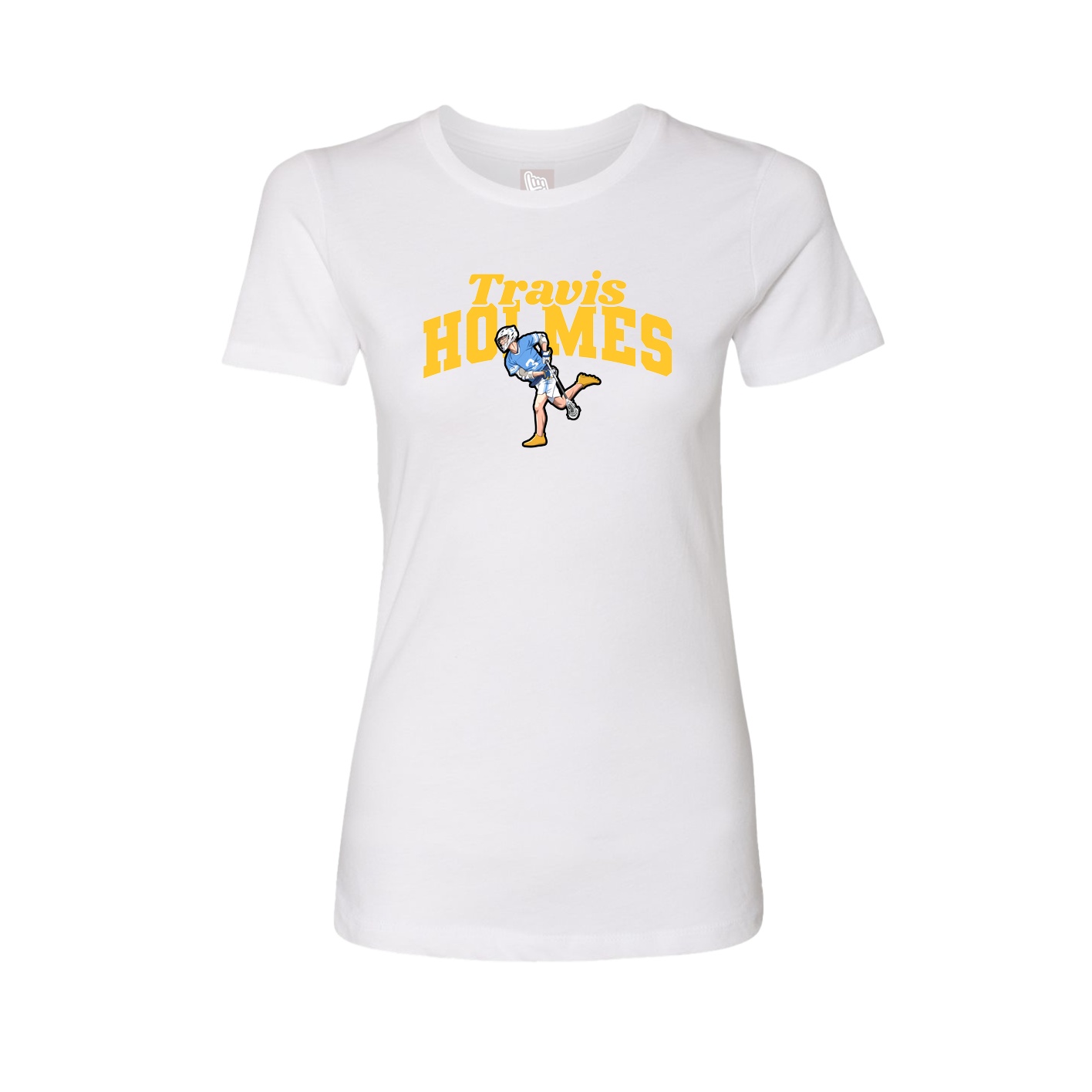 Womens Tee — Signature Arch in White