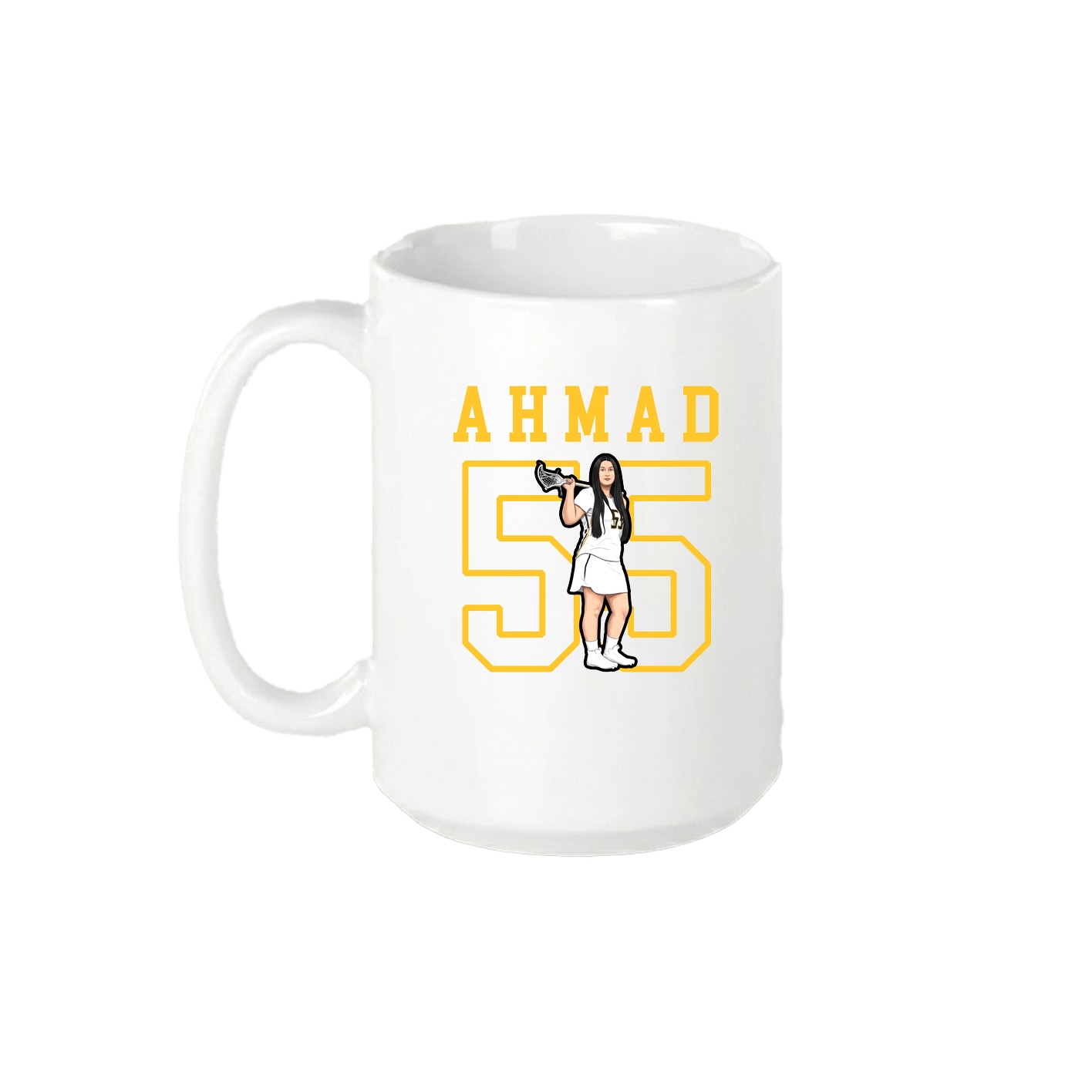 15oz Coffee Mug — Shirsey in White