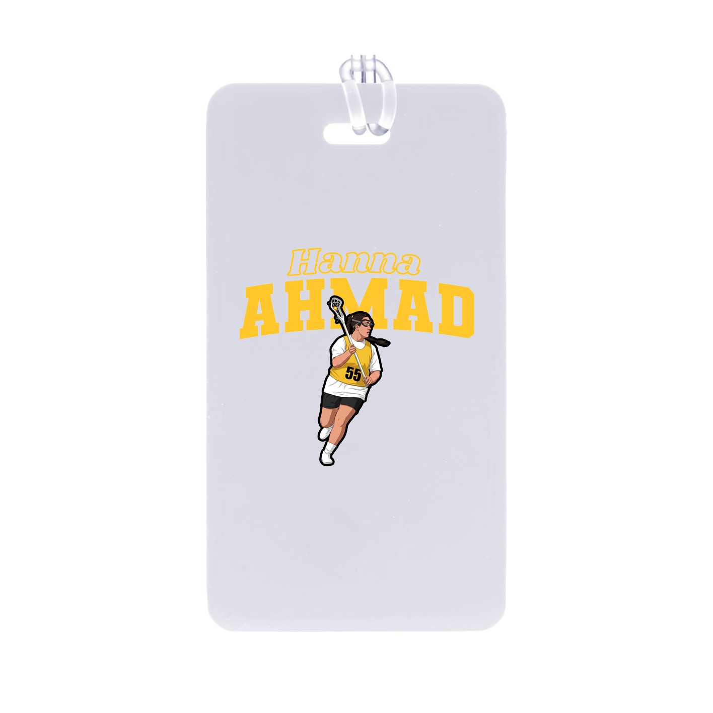 Bag Tag — Name Arch in Classic