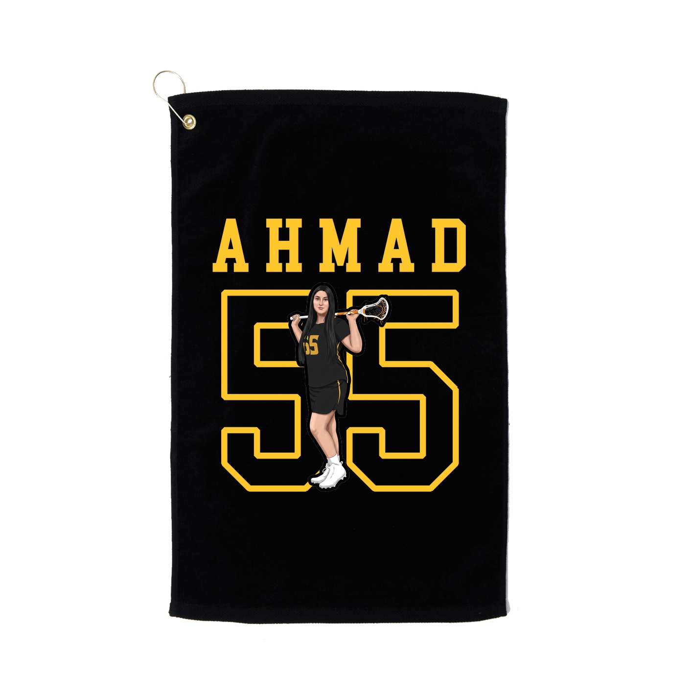 Golf Towel — Shirsey in Black