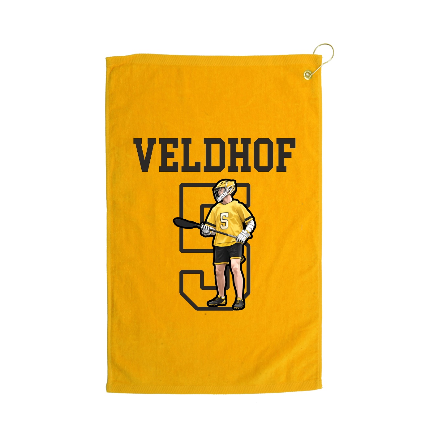 Golf Towel — Shirsey in Gold