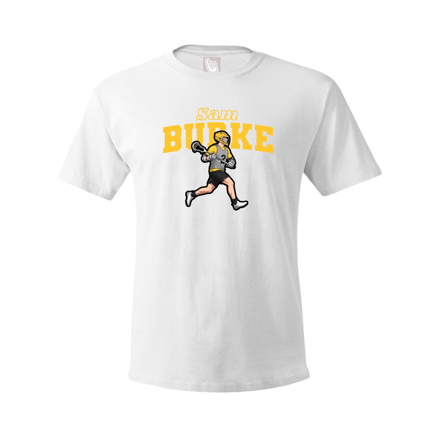 Tee — Name Arch in White