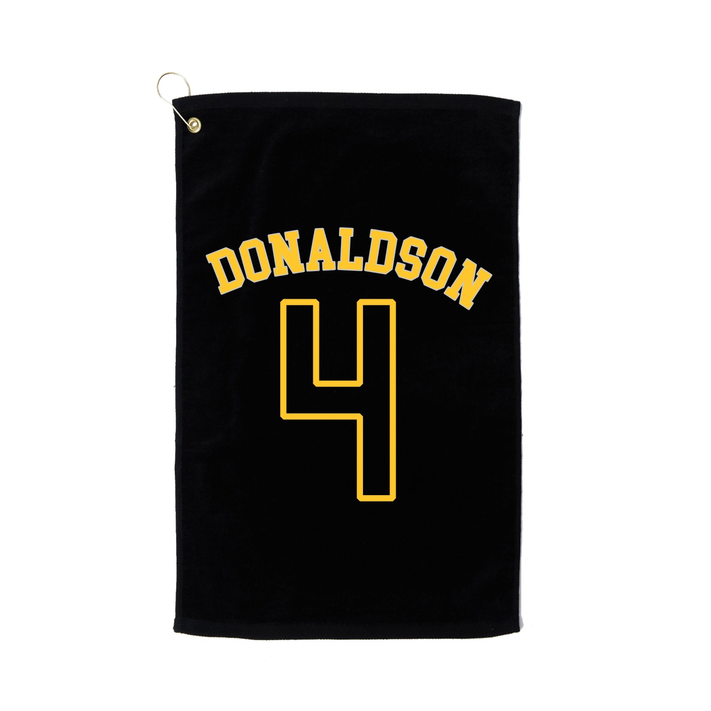 Golf Towel — Shirsey Arch in Black