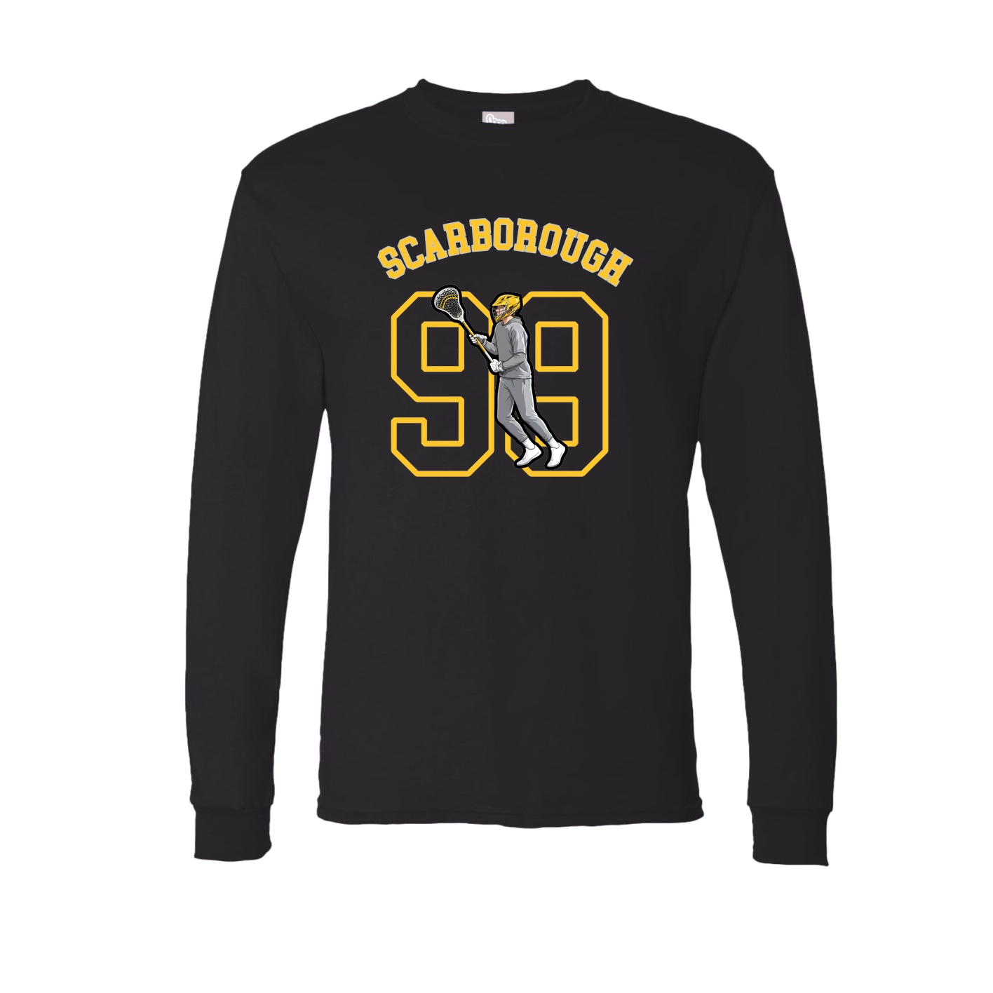Long Sleeve Tee — Shirsey Arch in Black