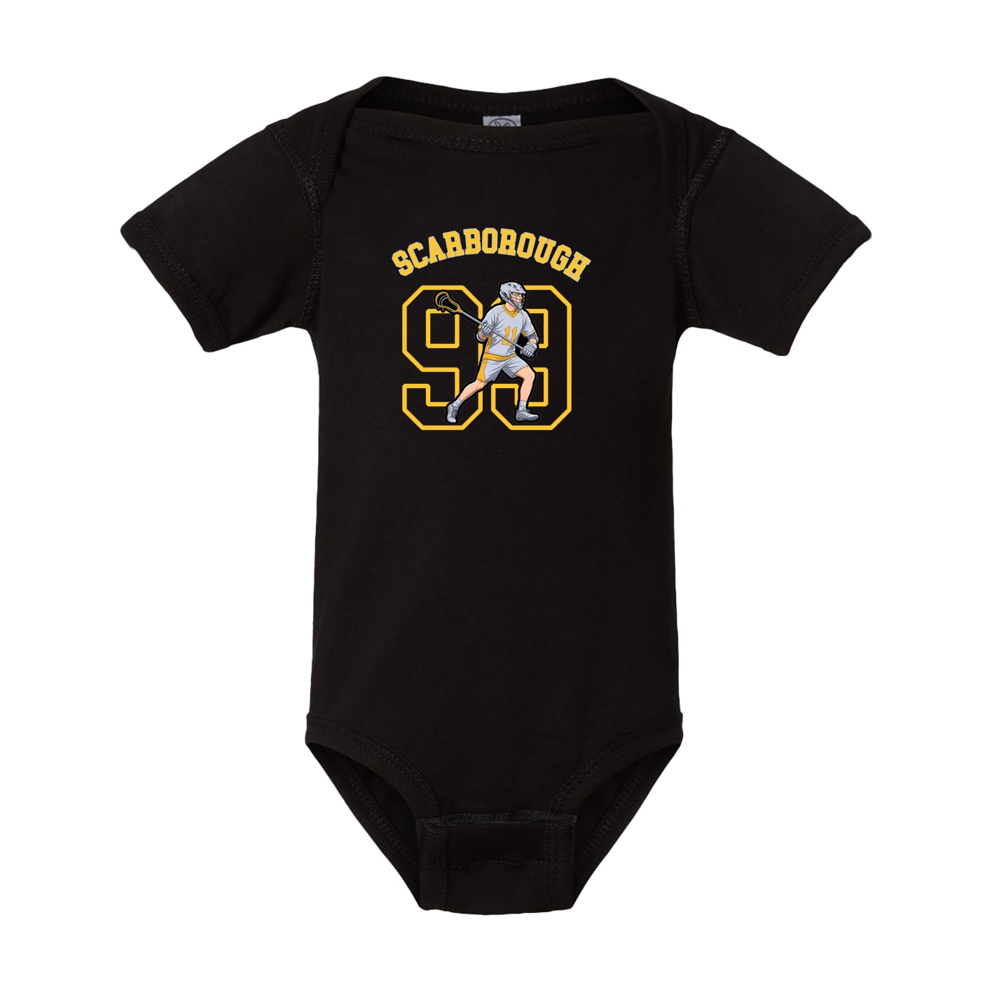 Baby Onesie — Shirsey Arch in Black